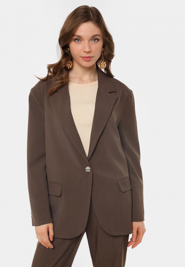 Пиджак Lilly Bennet коричневого цвета