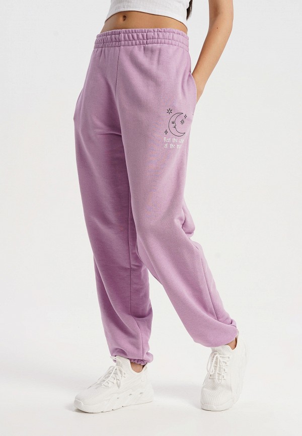 Брюки спортивные Твое розовый, размер 42, фото 4