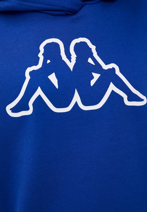 Худи Kappa синий, размер 50, фото 4