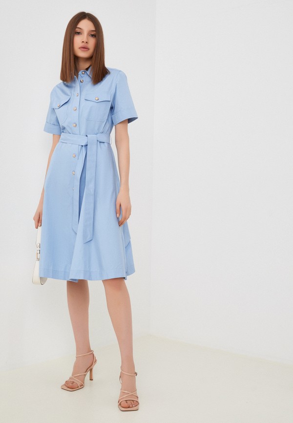 Платье Lusio голубой, размер 46, фото 2