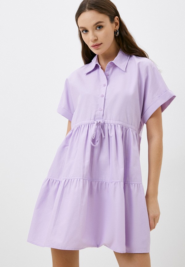 Платье Befree фиолетового цвета