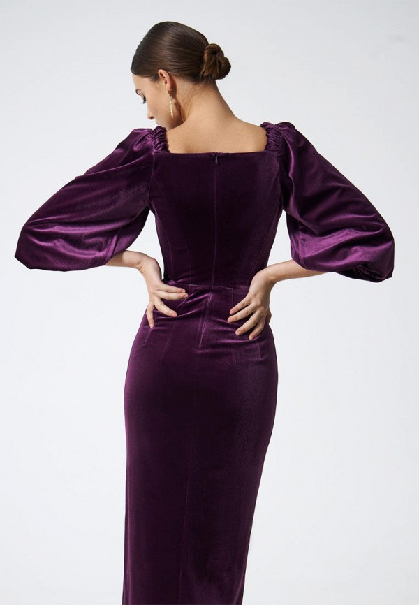 Платье Charuel фиолетовый, размер 46, фото 4