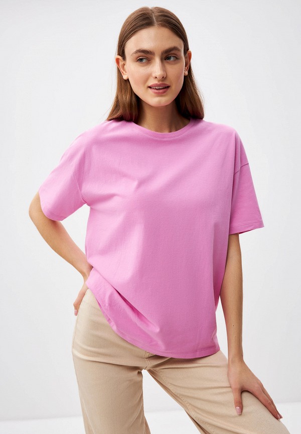 

Футболка Sela, Розовый, DIANA OVERSIZE FIT
