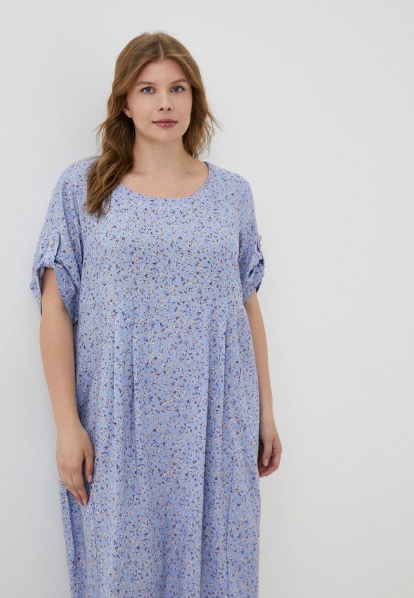Платье Intikoma голубой, размер 58, фото 2