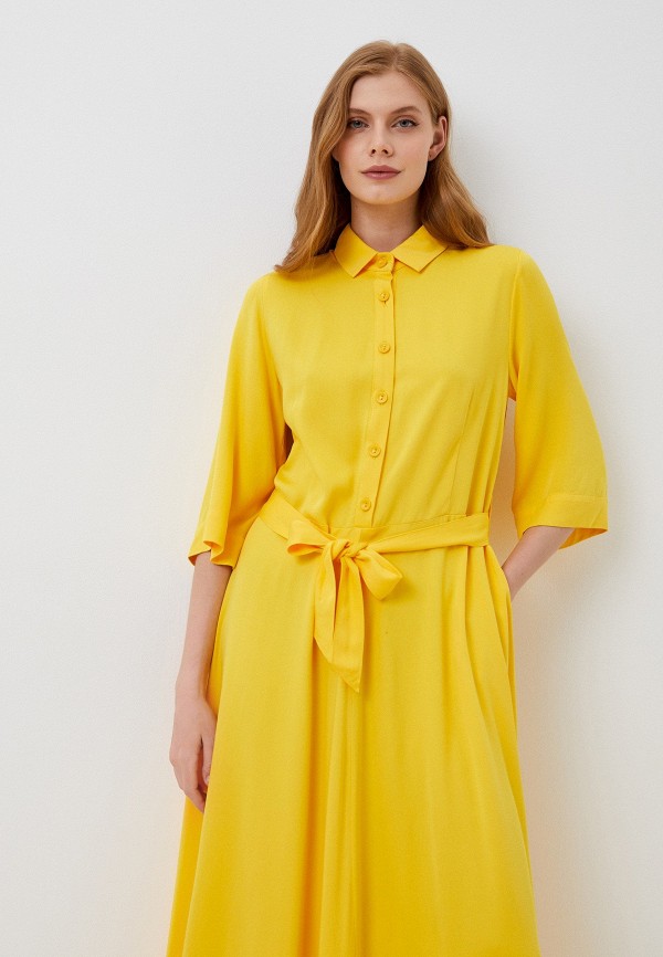 Платье Dimma желтый, размер 46, фото 2