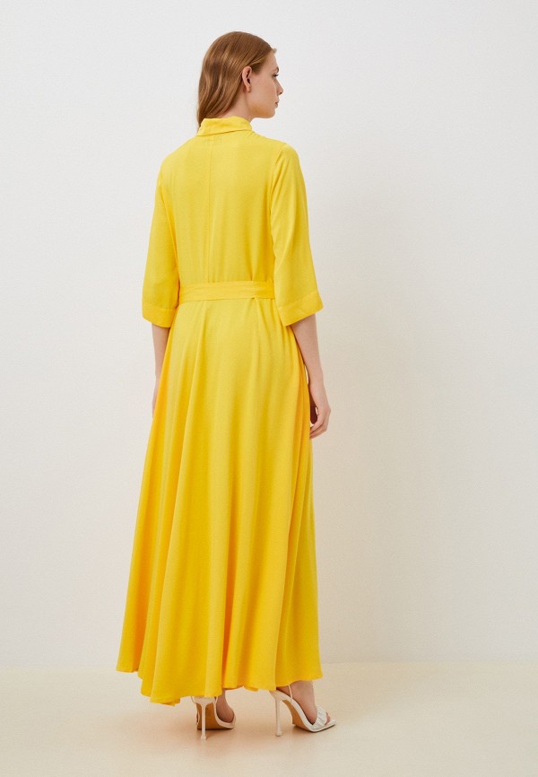 Платье Dimma желтый, размер 46, фото 3