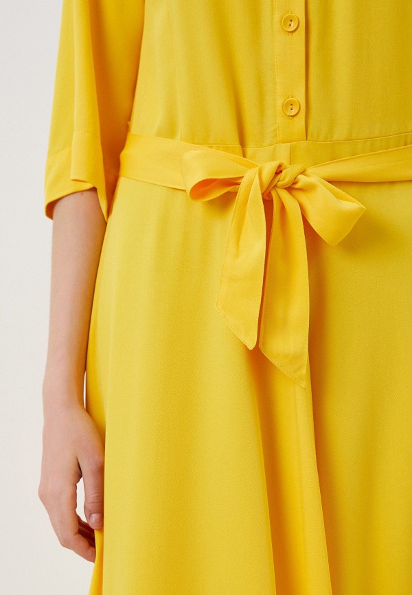 Платье Dimma желтый, размер 46, фото 4