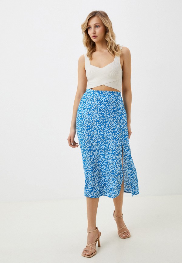 Юбка Zolla синий, размер 50, фото 2