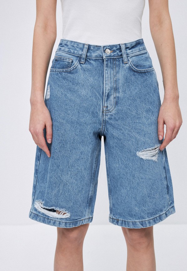 фото Шорты джинсовые zarina