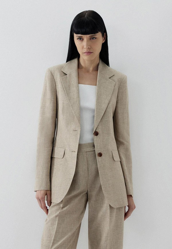 Жакет Charuel бежевый, размер 40, фото 3