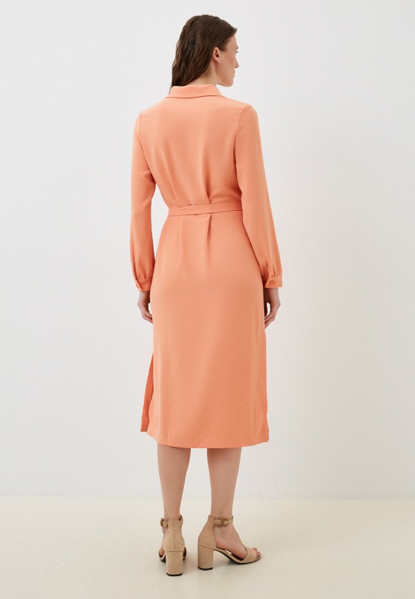 Платье Vladi Collection оранжевый, размер 46, фото 3