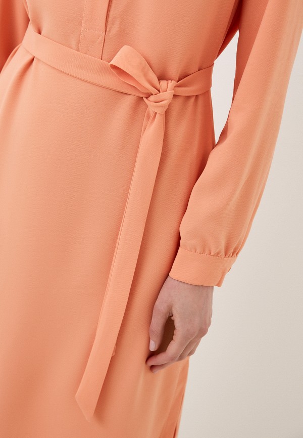 Платье Vladi Collection оранжевый, размер 46, фото 4