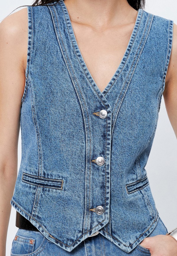 фото Жилет джинсовый zarina