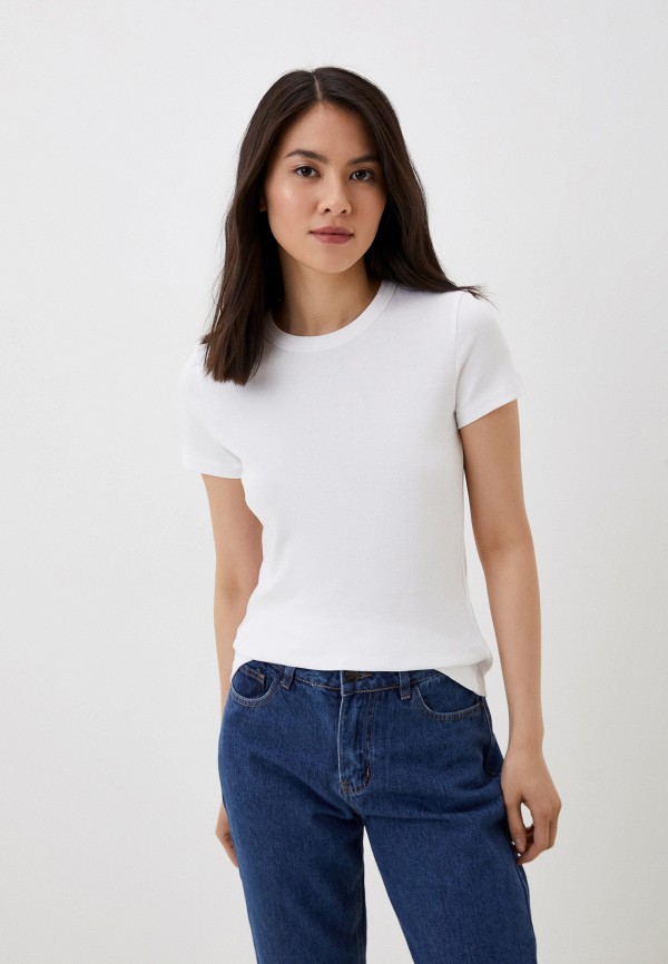 

Футболка Sela, Белый, KIRA SLIM FIT