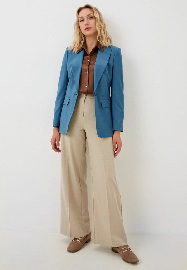 Жакет Charuel синий, размер 40, фото 2