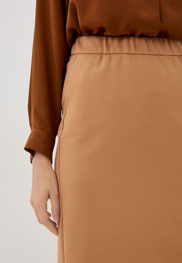 Юбка Shamani коричневый, размер 50, фото 4