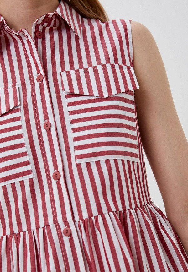 Платье Tantino бордовый, размер 42, фото 4