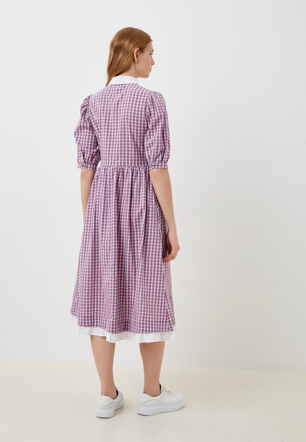 Платье Tantino фиолетовый, размер 46, фото 3