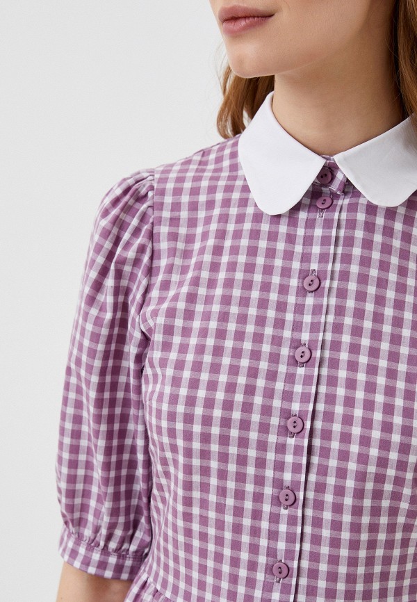 Платье Tantino фиолетовый, размер 46, фото 4