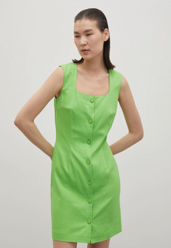 Платье Finn Flare зеленый  MP002XW0X5Y2