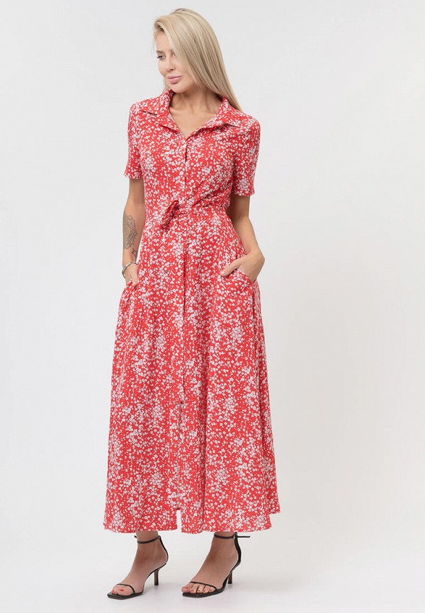 Платье Ptaxx красный, размер 42, фото 6