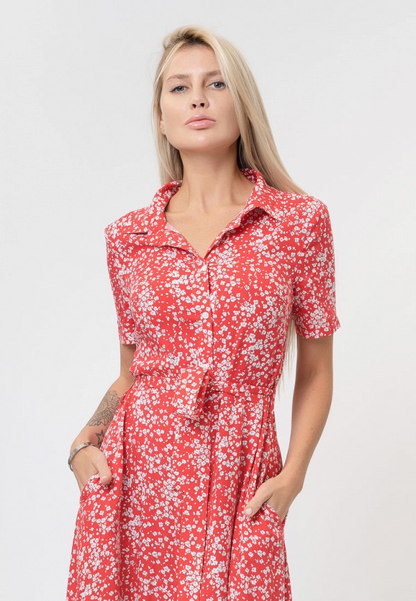 Платье Ptaxx красный, размер 42, фото 2