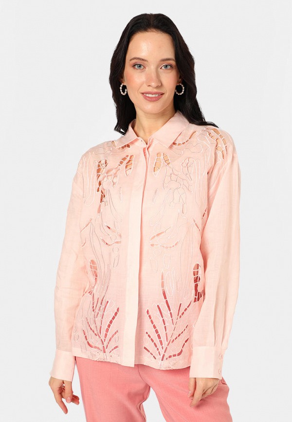 Блуза Time-to-dress розового цвета