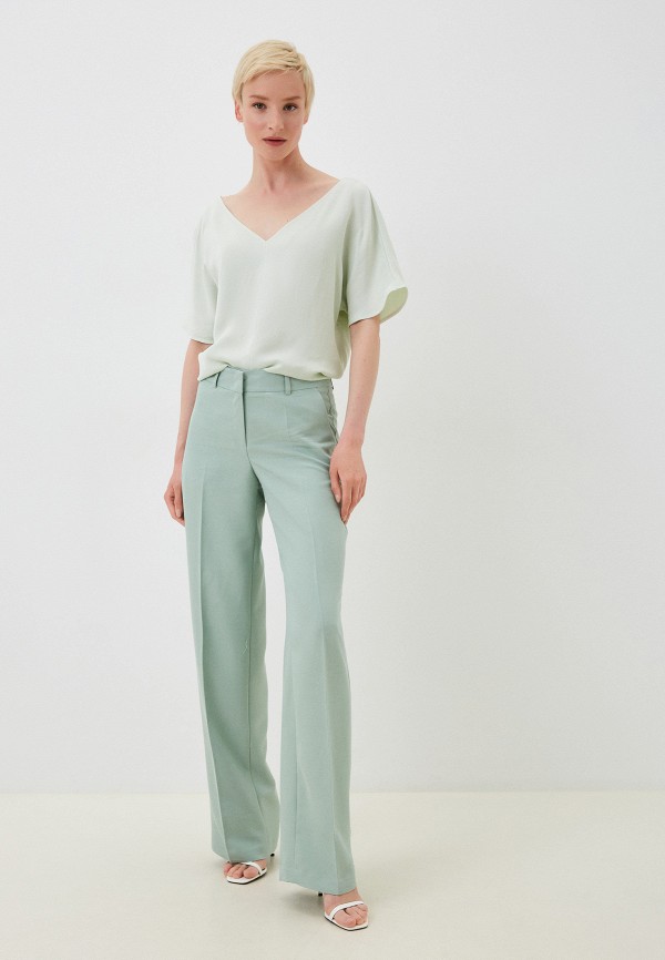 Брюки Antiga бирюзовый, размер 48, фото 2