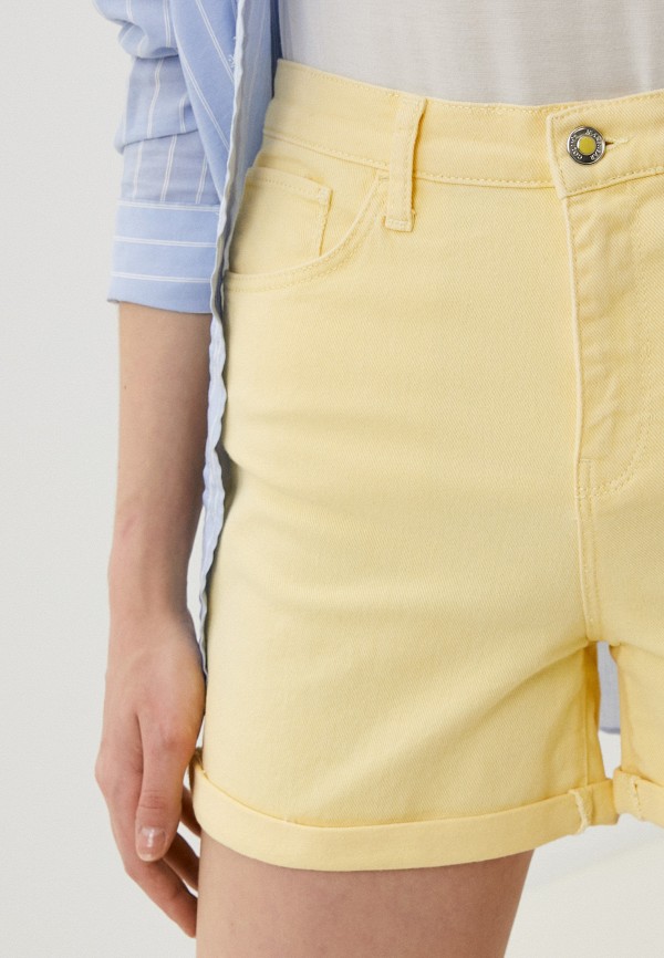 Шорты джинсовые Colin's цвет Желтый  Фото 4