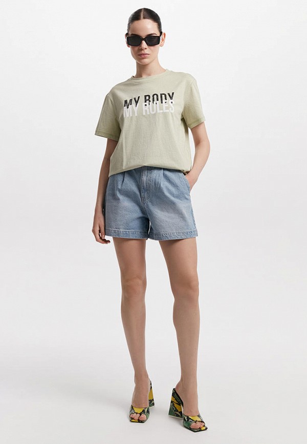 фото Шорты джинсовые love republic