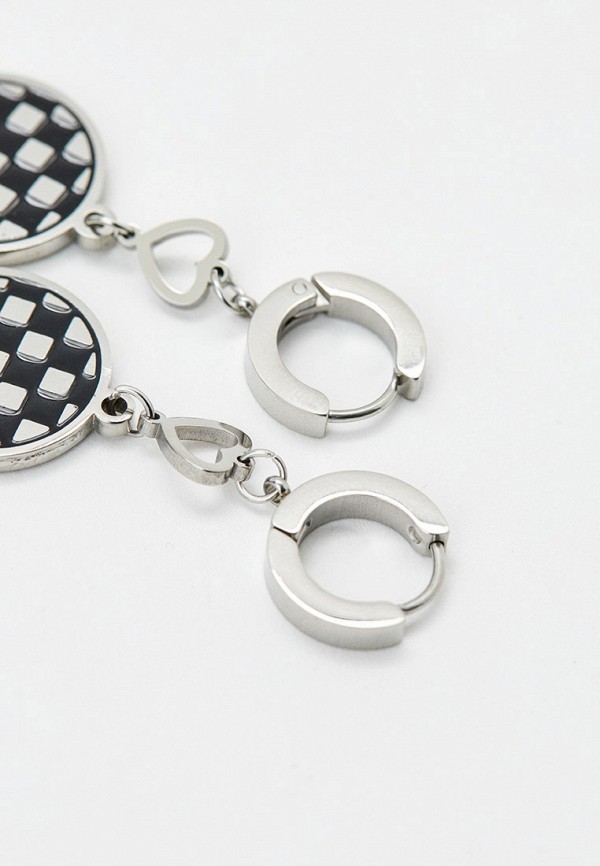 Серьги Gilmeeva серебряный, размер 00, фото 3