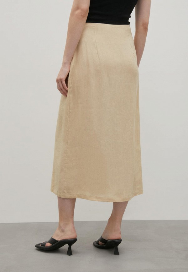 Юбка Finn Flare бежевый, размер 46, фото 3