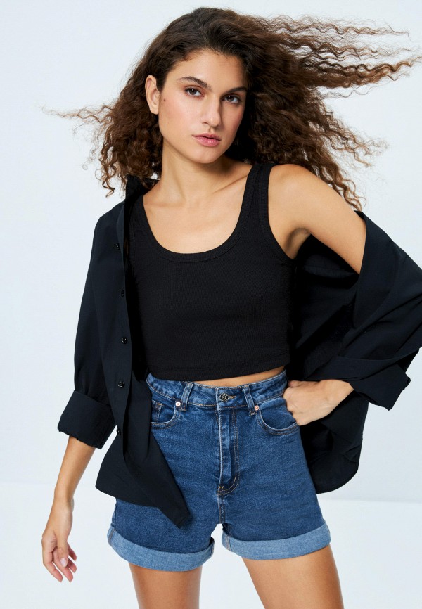 фото Шорты джинсовые zarina