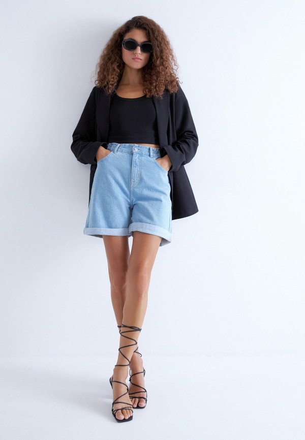 фото Шорты джинсовые zarina