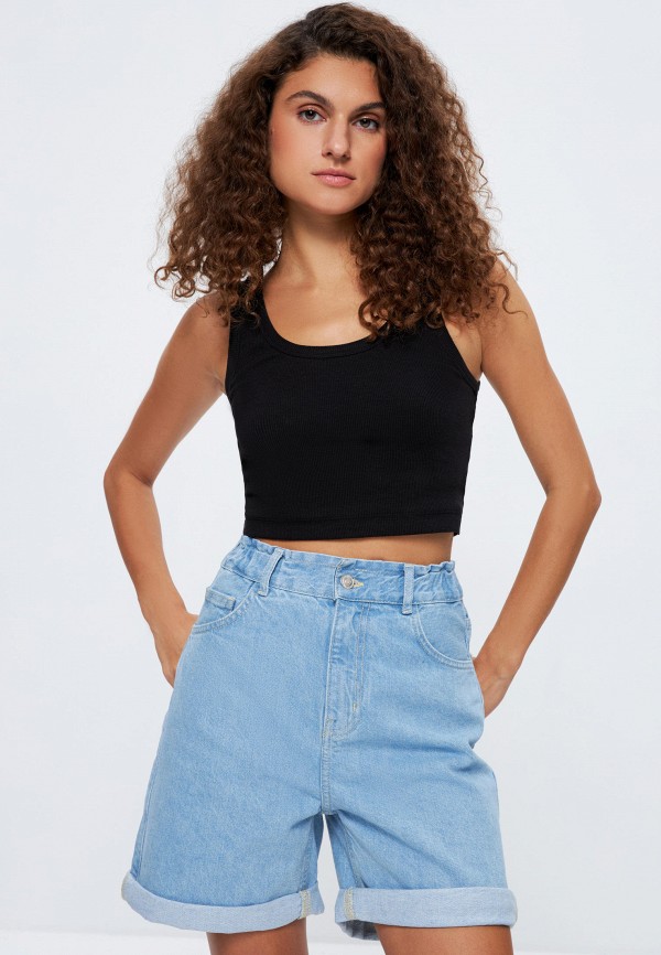 фото Шорты джинсовые zarina