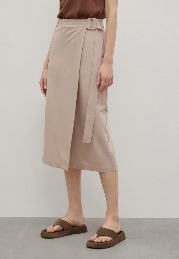 Юбка Finn Flare бежевый, размер 46, фото 4