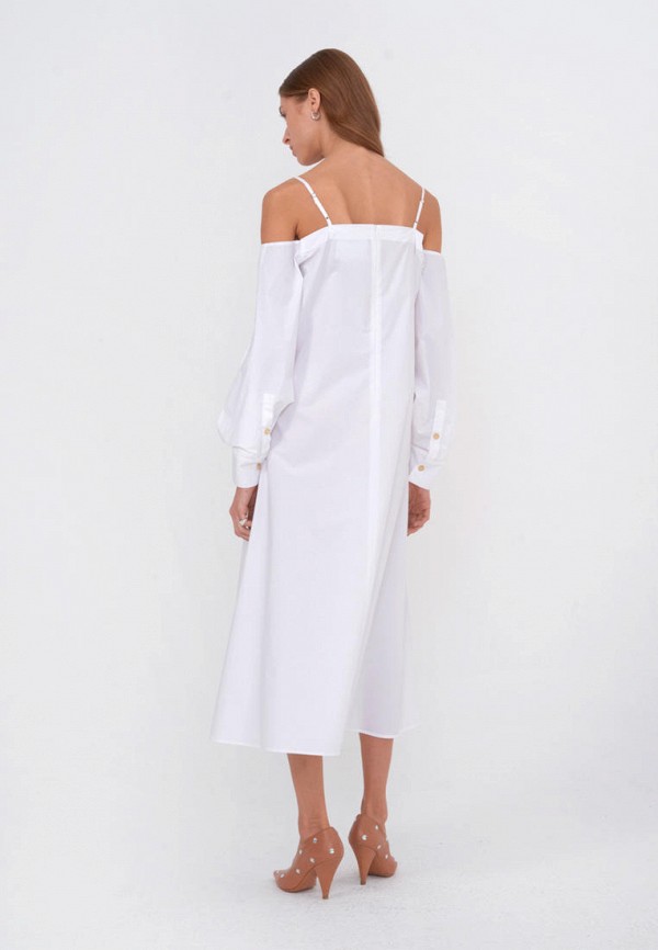 Платье Erika Cavallini белый, размер 42, фото 3