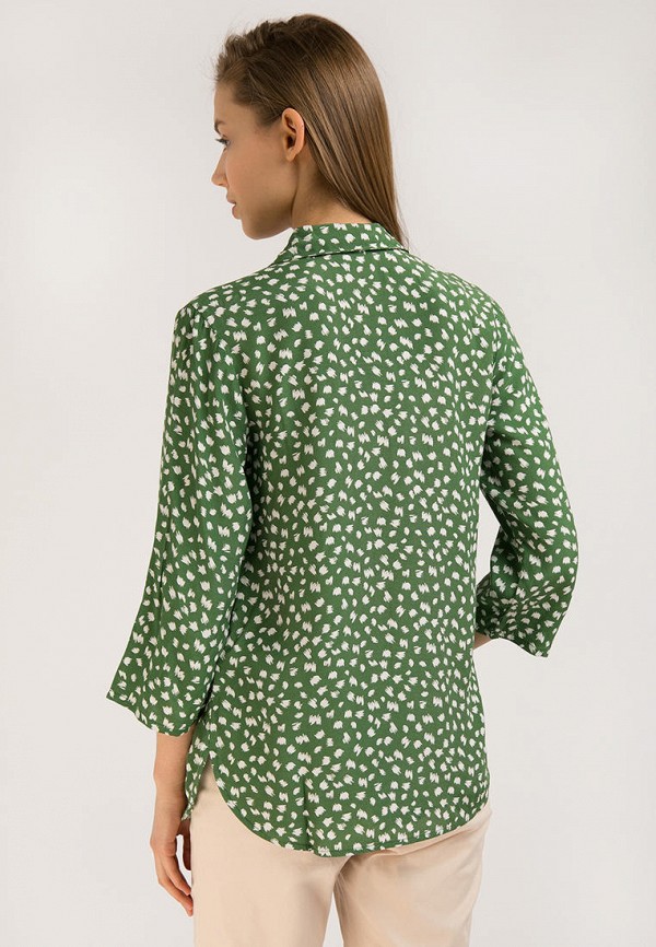 Блуза Finn Flare цвет зеленый  Фото 3