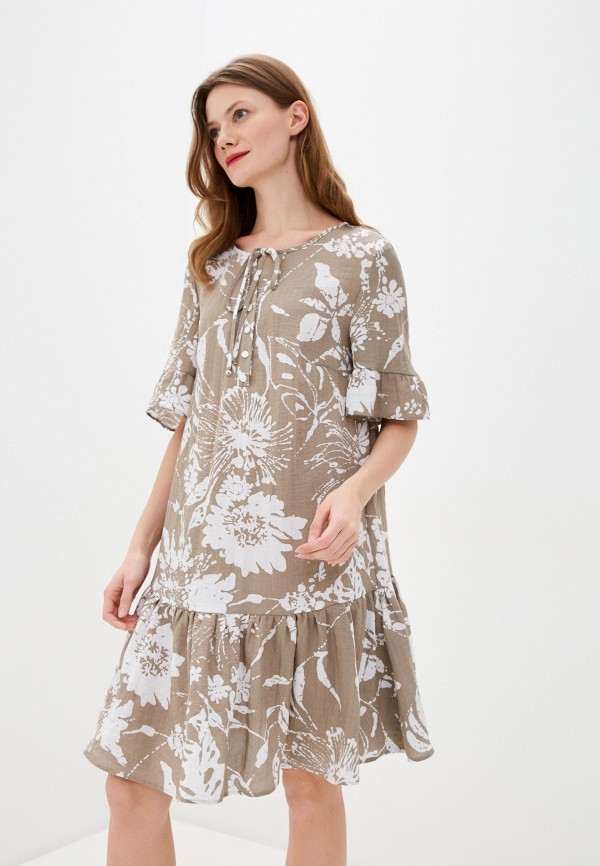 

Платье ASV Fashion Design, Бежевый