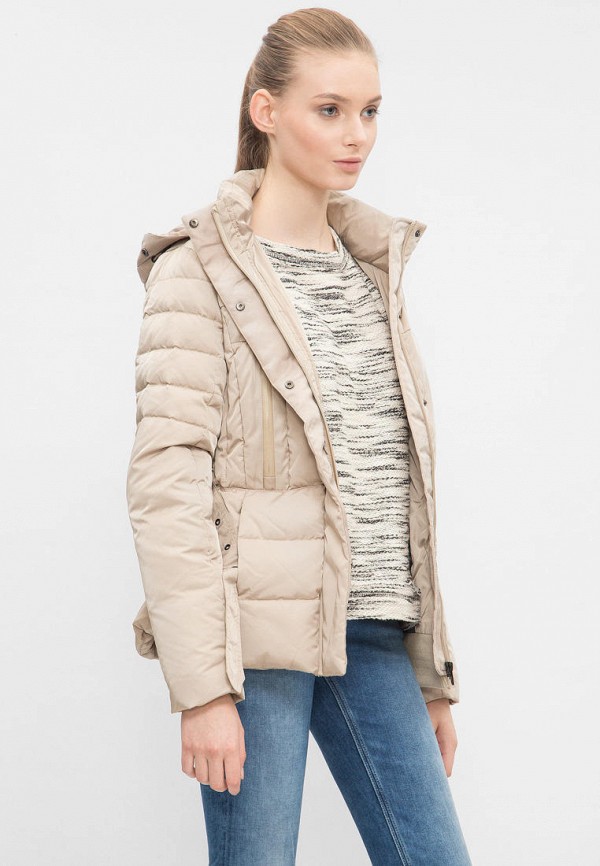 

Пуховик Pepe Jeans, Pepe Jeans MP002XW0XB58, Бежевый