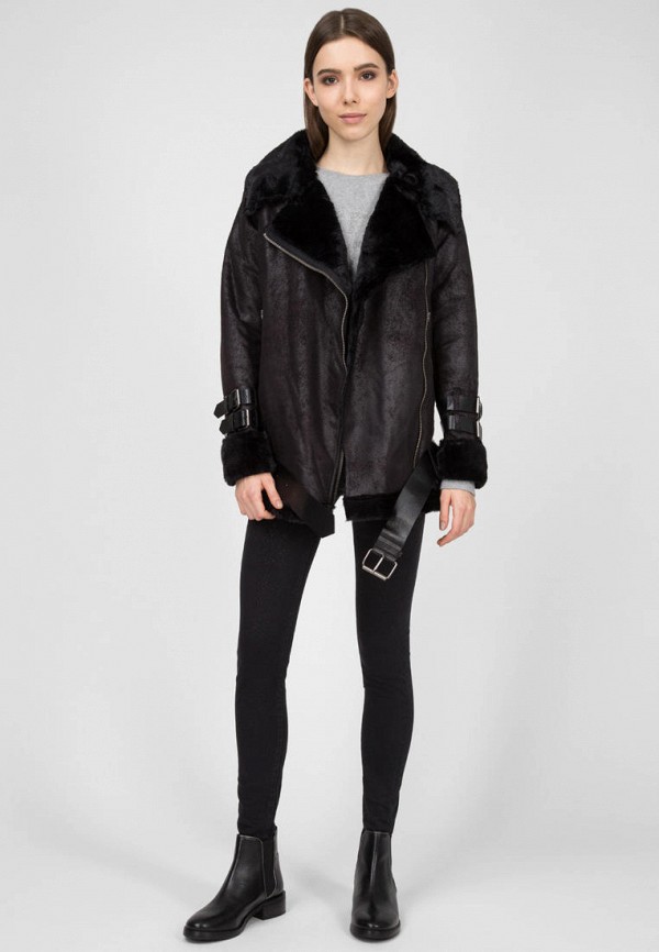 

Дубленка Pepe Jeans, Черный, Pepe Jeans MP002XW0XB81