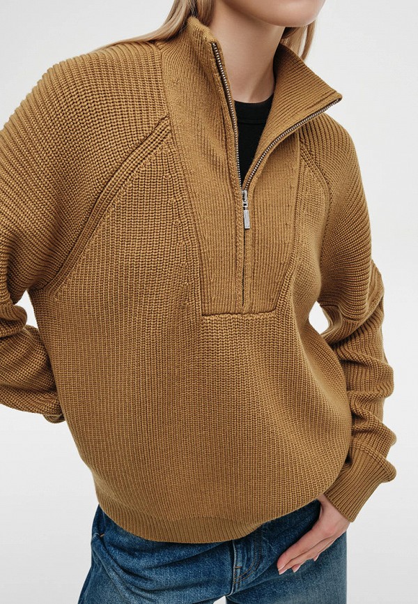 Свитер You коричневый, размер 44, фото 4