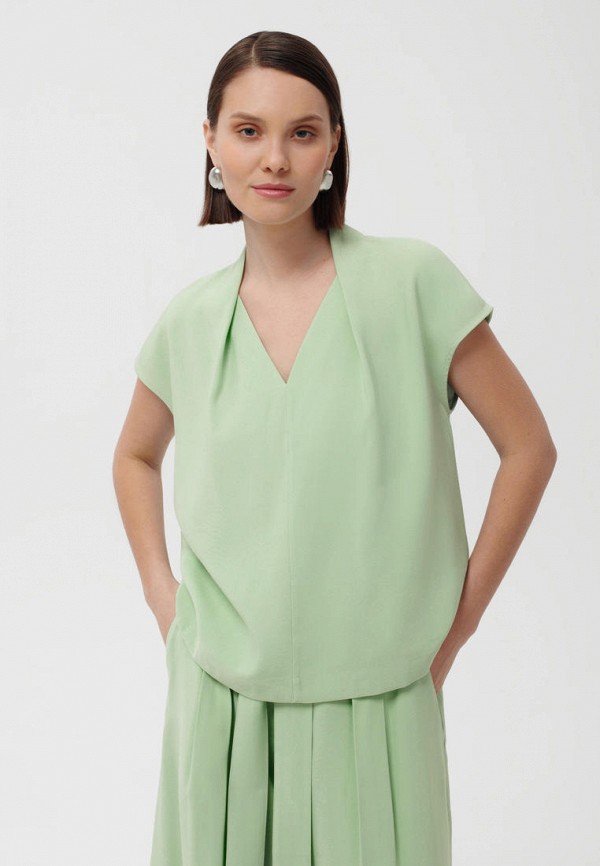 Блуза GLVR цвет Зеленый 
