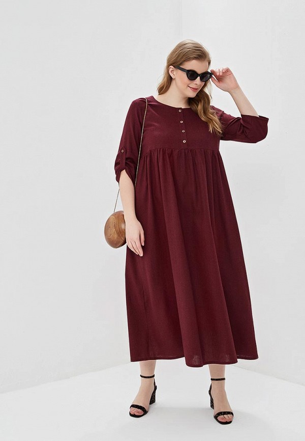 

Платье Chic de Femme, Бордовый