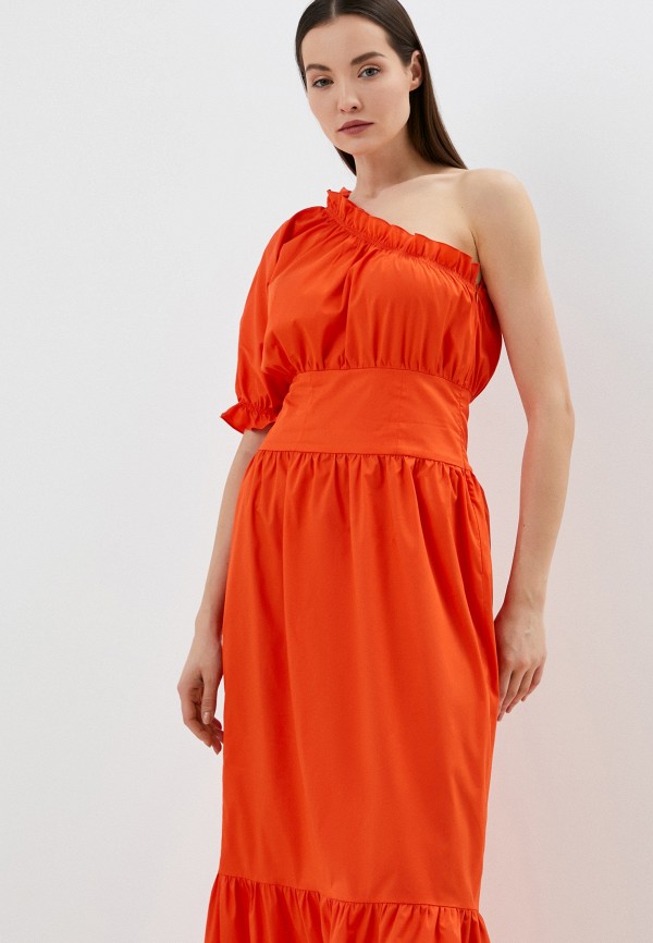 Платье СелфиDress оранжевый, размер 48, фото 2