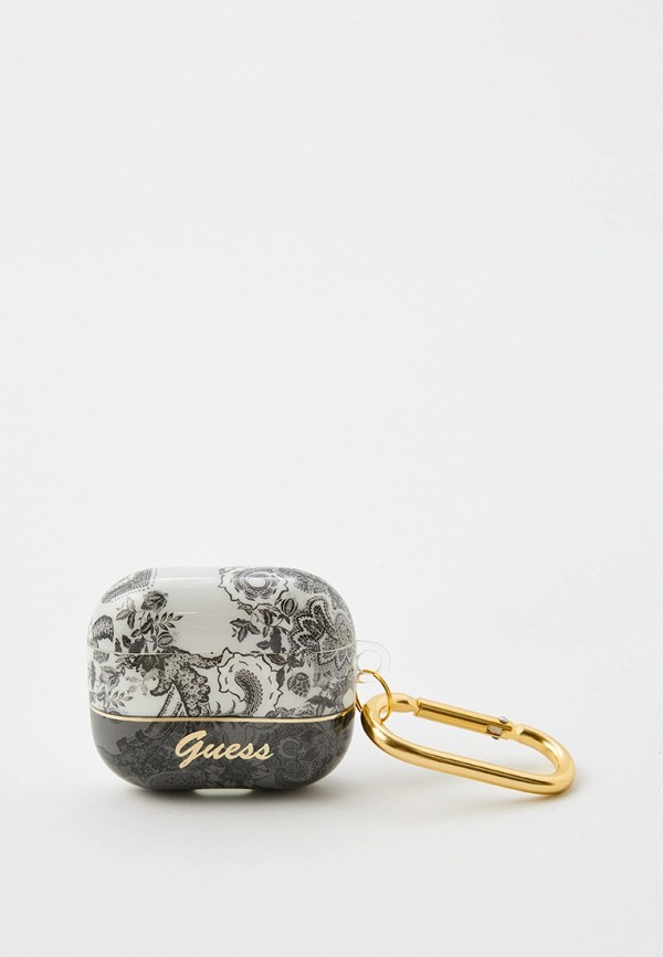 

Чехол для наушников Guess, Белый, Airpods 3 силиконовый TPU