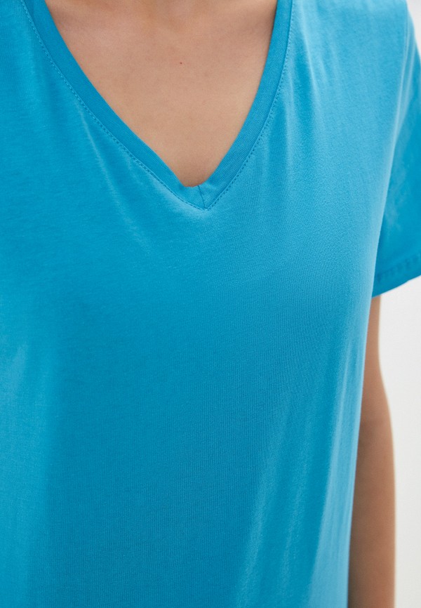 Футболка Modis голубой, размер 42, фото 3