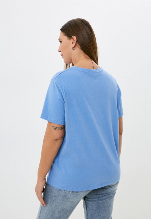 Футболка Modis голубой, размер 58, фото 2