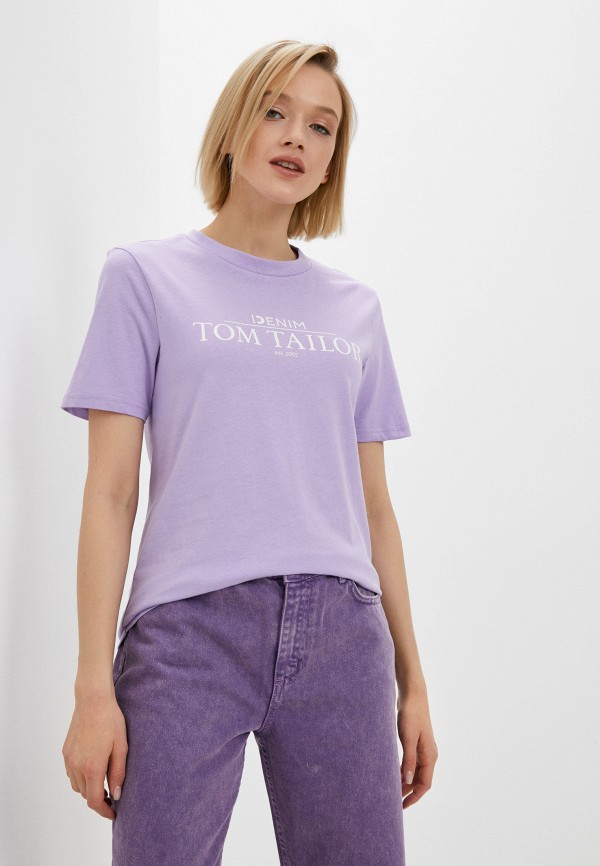 

Футболка Tom Tailor, Фиолетовый