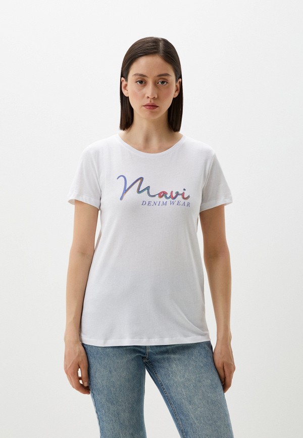 

Футболка Mavi, Белый, SHORT SLEEVE TOP